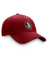 Top of the World Men's Garnet Florida State Seminoles Staple Logo Adjustable Hat