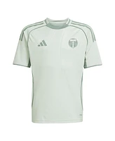 Adidas Big Boys and Girls Light Green Portland Timbers 2025 One Planet Pre-Match Jersey