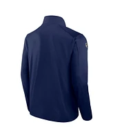 Fanatics Men's Navy Winnipeg Jets Authentic Pro Rink Fleece Full-Zip Jacket