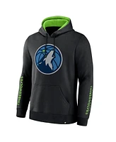 Fanatics Men's Black Minnesota Timberwolves Legacy Guard Pullover Hoodie