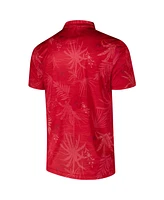 Colosseum Men's Red Dayton Flyers Palms Team Polo Shirt