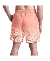 Margaritaville Men's Coral San Francisco Giants Lagoon Fiesta Swim Shorts