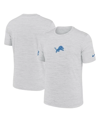 Nike Men's Ash Detroit Lions Sideline Velocity Performance T-Shirt