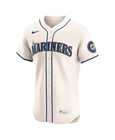 Nike Men's Cream Seattle Mariners Alternate Elite Jersey