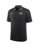 Nike Men's Ohio State Buckeyes 2025 Early Season Coaches Sideline Victory Stripe Performance Polo Shirt