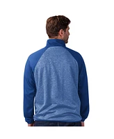 G-iii Sports by Carl Banks Men's Royal Los Angeles Dodgers Runners Raglan Full-Zip Track Jacket