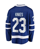 Fanatics Men's Matthew Knies Blue Toronto Maple Leaf's Home Premier Breakaway Player Jersey