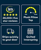 Serta Dream Haven 10" Plush Pillow Top Mattress in a Box