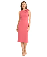 Maggy London Women's Sleeveless Midi Dress