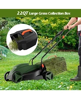10 Amp 13 Inch Electric Scarifier with Collection Box
