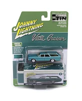 1/64 1964 Oldsmobile Vista Cruiser Mist Johnny Lightning Storage Tin
