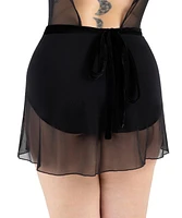 Capezio Women's Velvet Forest Orchard Skirt