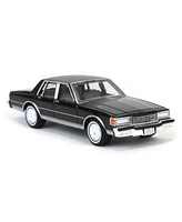 1/64 1988 Chevy Caprice Classic Brougham, Black, Rick's Auto Sales