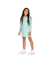 Mightly Toddler Girls Fair Trade Organic Cotton Long Sleeve Dresses 2-pack