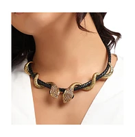 Sohi Twisted Snake Necklace