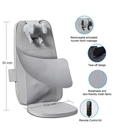 Shiatsu Neck & Full Back Massager with Heat, Massage Chair Pad Cushion for Stress Relief, Kneading or Rolling Chair Seat