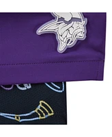 Chubbies Men's 5.5" Purple Minnesota Vikings Lined Classic Swim Trunks