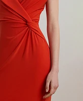 Lauren Ralph Women's Jersey Off-the-Shoulder Gown