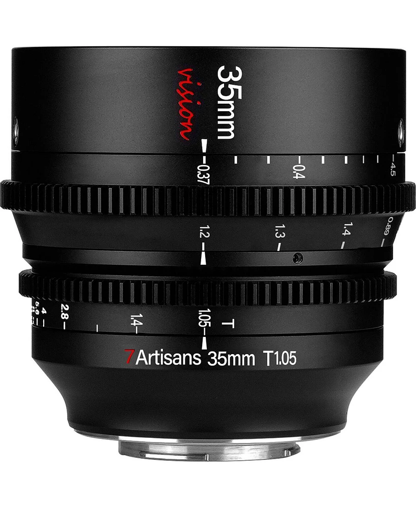 7artisans Photoelectric 35mm T1.05 Vision Cine Lens for Fujifilm X, Black