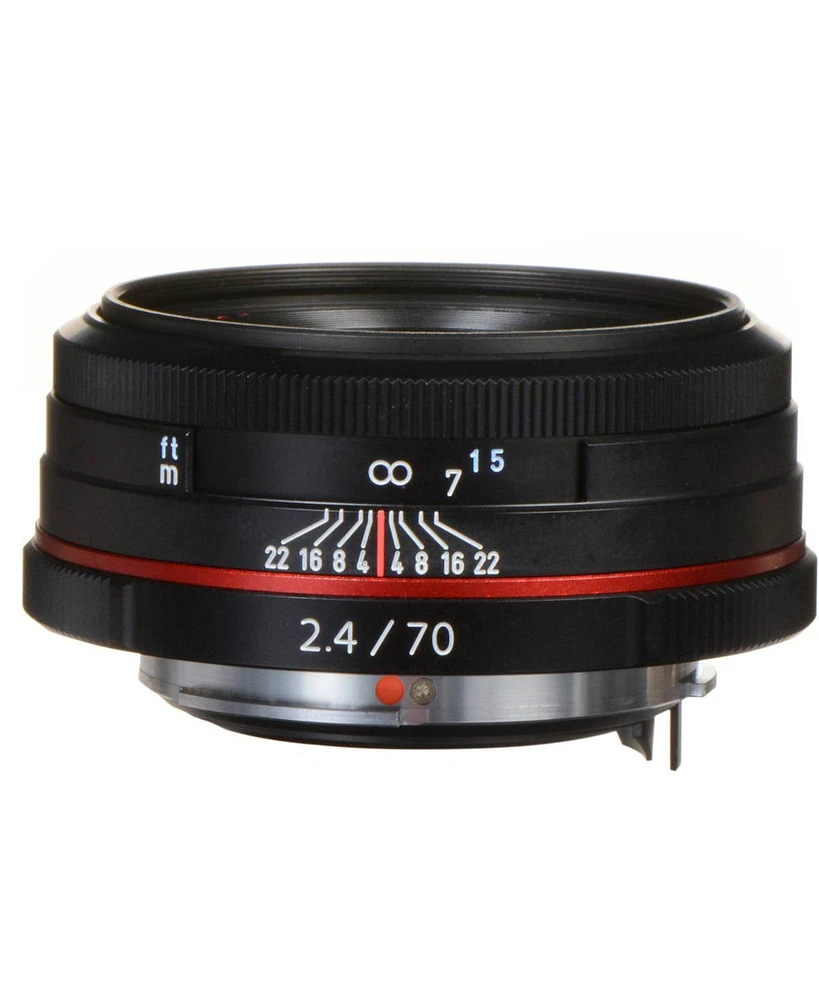 Pentax Smcp-da 70mm f/2.4 Ed Limited Edition Lens for Dslr Cameras, Black