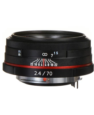 Pentax Smcp-da 70mm f/2.4 Ed Limited Edition Lens for Dslr Cameras, Black