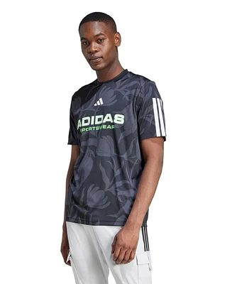 adidas Men's House Of Tiro x Common Goal All Over Printed T-Shirt