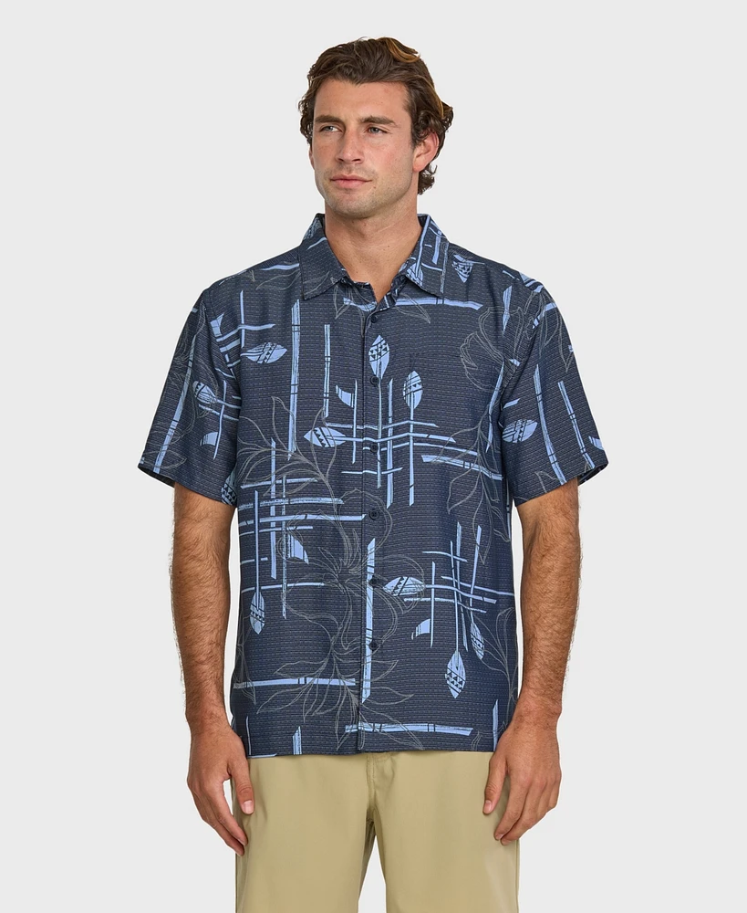 Quiksilver Waterman Men's Paddle Out Short Sleeve Shirt