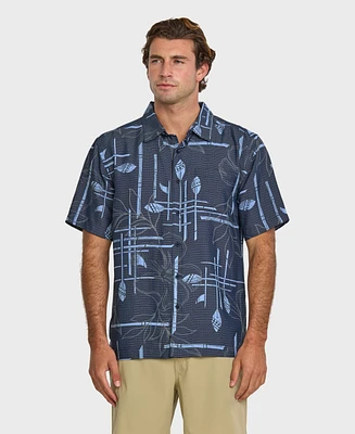 Quiksilver Waterman Men's Paddle Out Short Sleeve Shirt