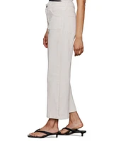 Sanctuary Women's League High-Rise Crop Wide-Leg Jeans