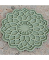 Enrichment Lick Mat: Sage Green Blooming Blossom