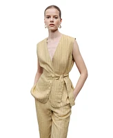 Nocturne Women's Tie Detail Vest