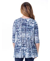 24seven Comfort Apparel Petite Elbow Length Sleeve Open Cardigan Jacket