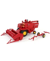 ReplicaGRI 1/32 Massey Ferguson 510 Combine Generation 2 with Grain Header and Trailer REP283
