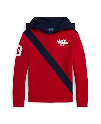 Polo Ralph Lauren Big Boys Triple Pony Fleece Hoodie