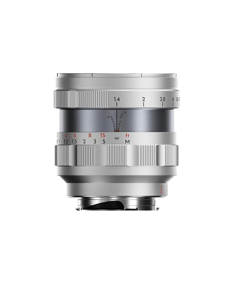 Thypoch Simera 75mm f/1.4 Asph Lens for Leica M, Silver