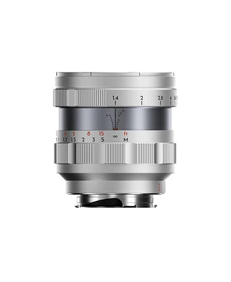 Thypoch Simera 75mm f/1.4 Asph Lens for Leica M, Silver