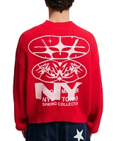 Cotton On Men's Relaxed Crew Knit Sweater