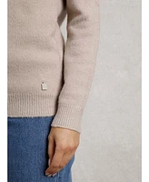 Weird Fish Women's Sinatra Patterned Knit Jumper