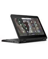 Lenovo 500e Chromebook Gen 3 11.6" Hd 2-In-1 Touchscreen Laptop, Intel Celeron N4500 1.1GHz, 4GB Ram, 32GB eMMC, Chrome Os, Gray