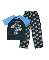 Beyblade Boys X League Character 2 Piece Short Sleeve Pajama Set