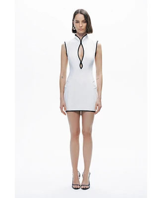 Nocturne Women's Japanese Cut Mini Dress