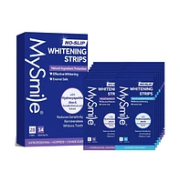 MySmile Teeth Whitening Strips, Hydroxyapatite-Infuse Strips, Non-Sensitive Teeth Whitening with Natural Ingredients, Enamel-Safe