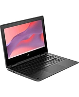 Hp Fortis x360 G3 J Chromebook 11.6" Hd Touchscreen Notebook Computer, Intel Celeron N4500 1.1GHz, 8GB Ram, 64GB eMMC, Chrome Os
