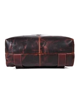 Trailblazer Luxe Leather Backpack with Leather Wallet Combo