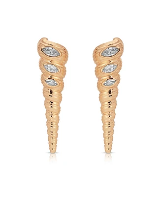 Ettika Capri Shell Earrings
