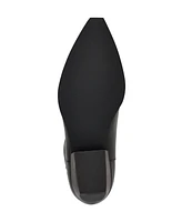 Guess Women's Lansly Embellished Buckle Western Booties