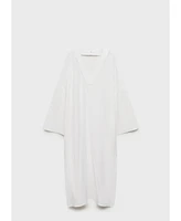 Mango Women's Oversized Pajama Caftan