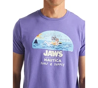 Jaws x Nautica Men's Classic-Fit Graphic T-Shirt