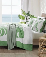 Tommy Bahama Home Molokai Embroidered Quilt, King
