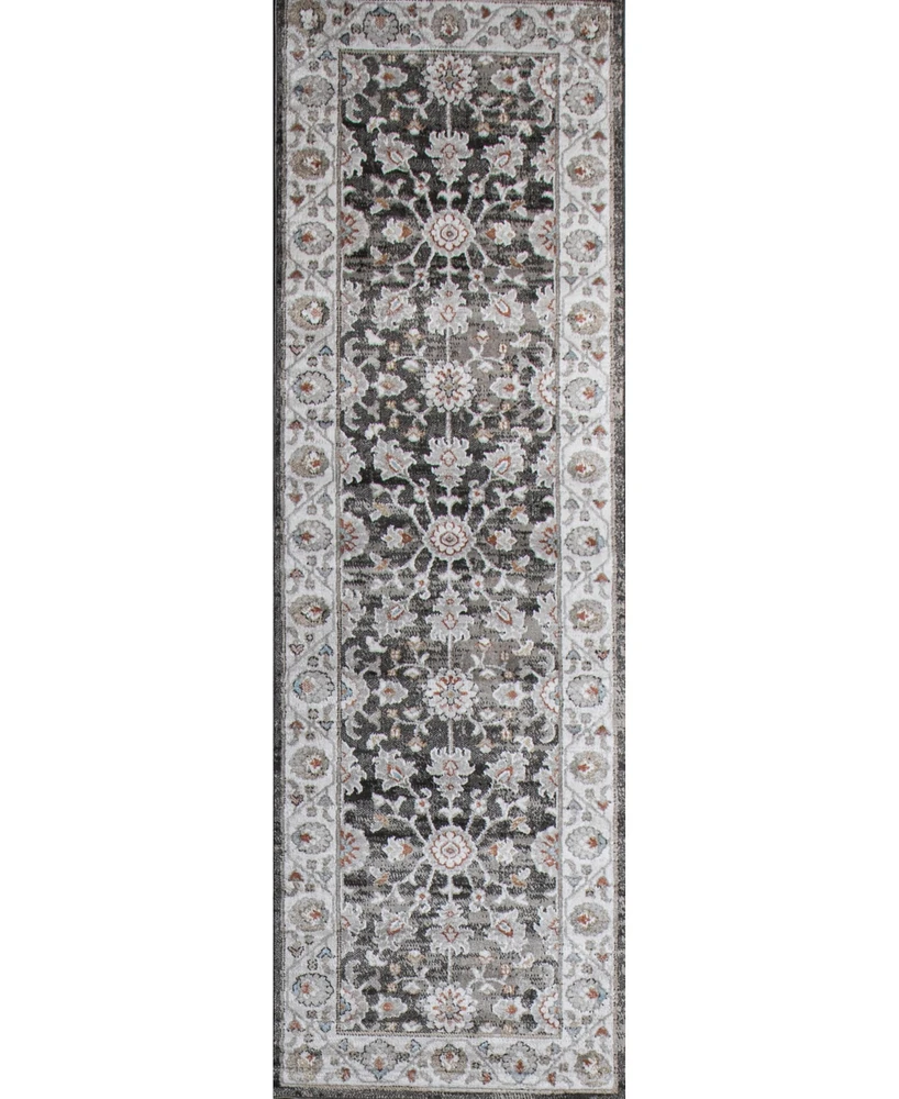 Bashian Parlin ASH313 2'6"x8' Runner Area Rug
